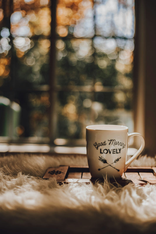 Begin your day with decaffeinated matcha green tea.