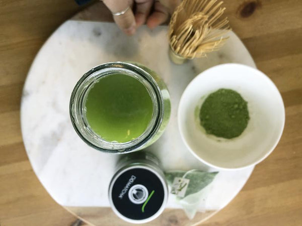 Matcha Kombucha | from Eat to Thrive Nutrition