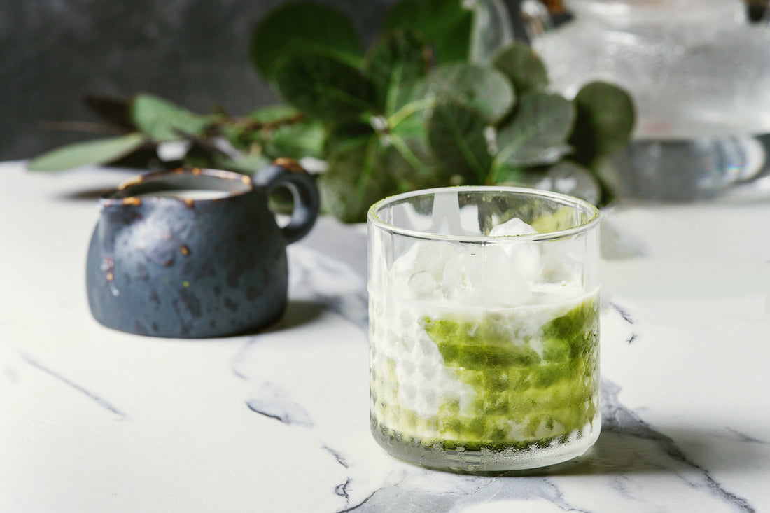 Matcha Almond Milk Smoothie