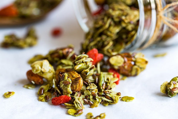 Coco-Matcha Granola, a Breakfast Powerhouse!