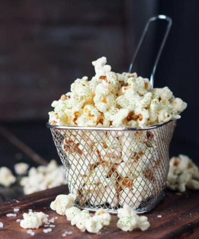 Ring in the New Year with Matcha &amp; Sea Salt Popcorn