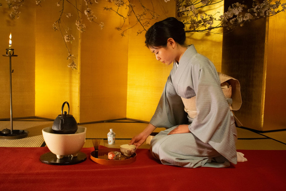 Ceremonial grade matcha for an authentic Japanese tea ceremony.