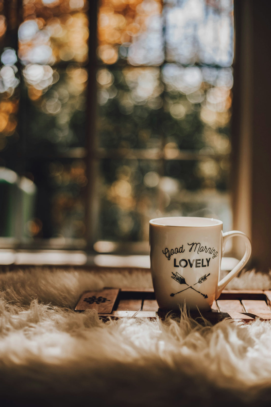 Begin your day with decaffeinated matcha green tea.