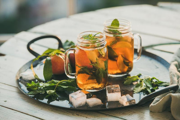 Cold-brew iced tea for summer!