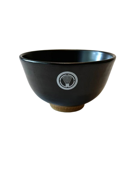 Ceremonial Matcha Bowl - Branded Black