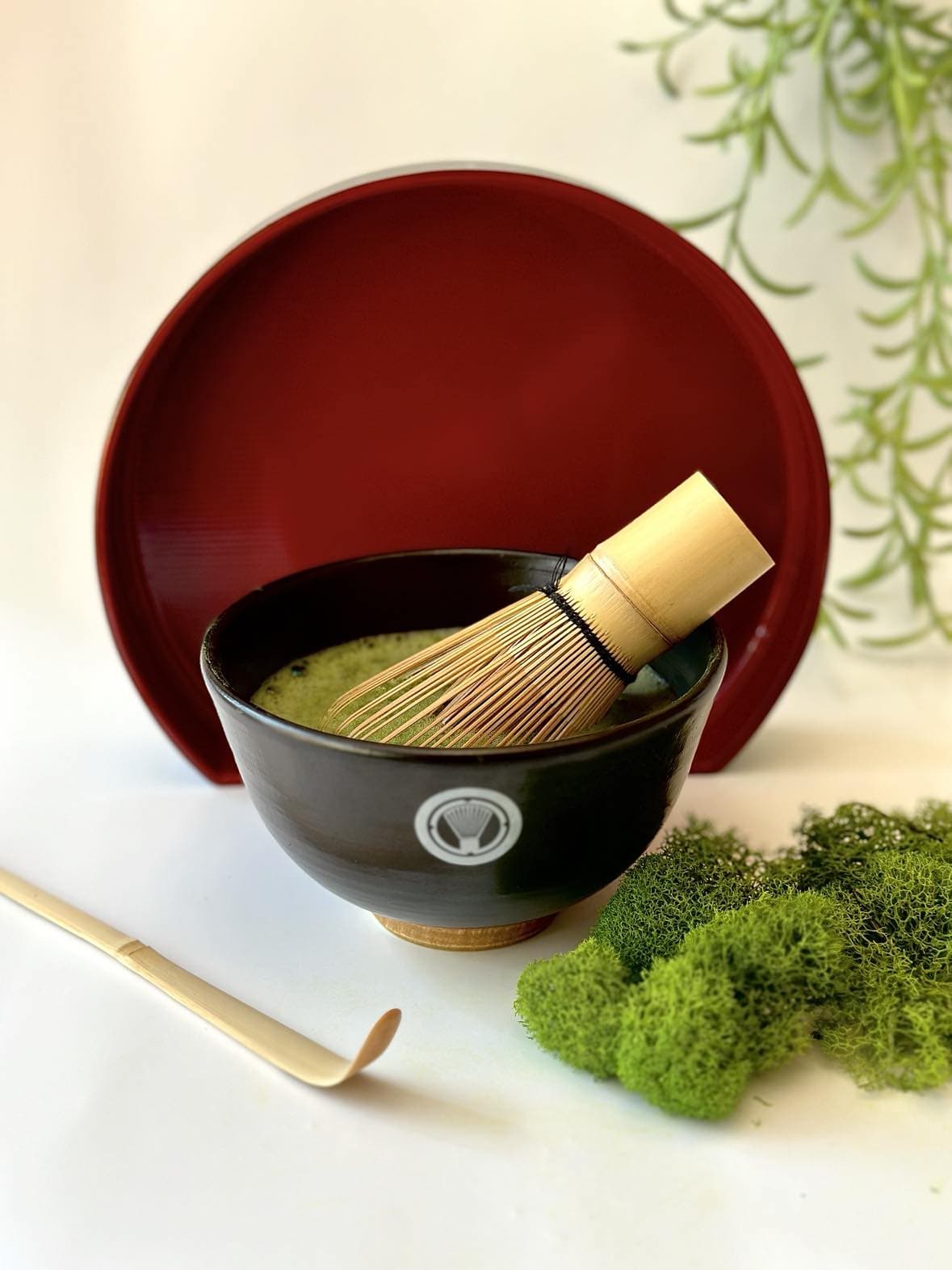Ceremonial Matcha Bowl - Branded Black